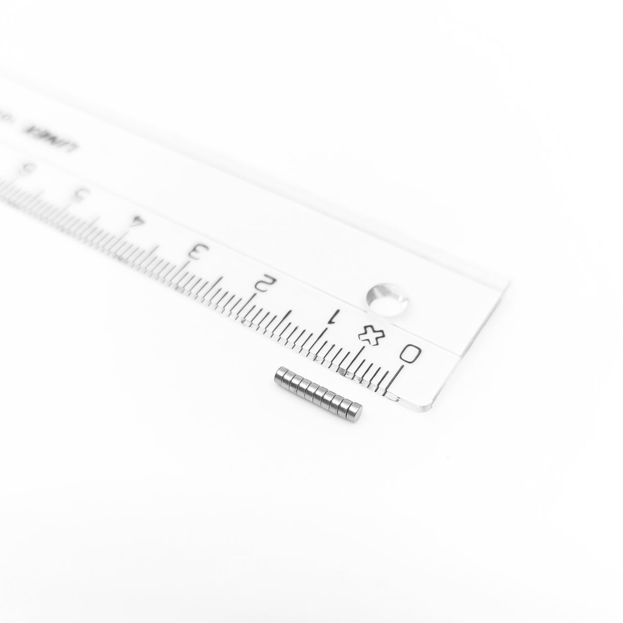 Supermagnet 2x1 mm, Skiva