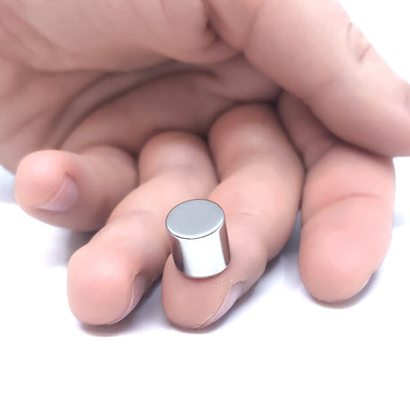 Supermagnet 10x10 mm, Skiva