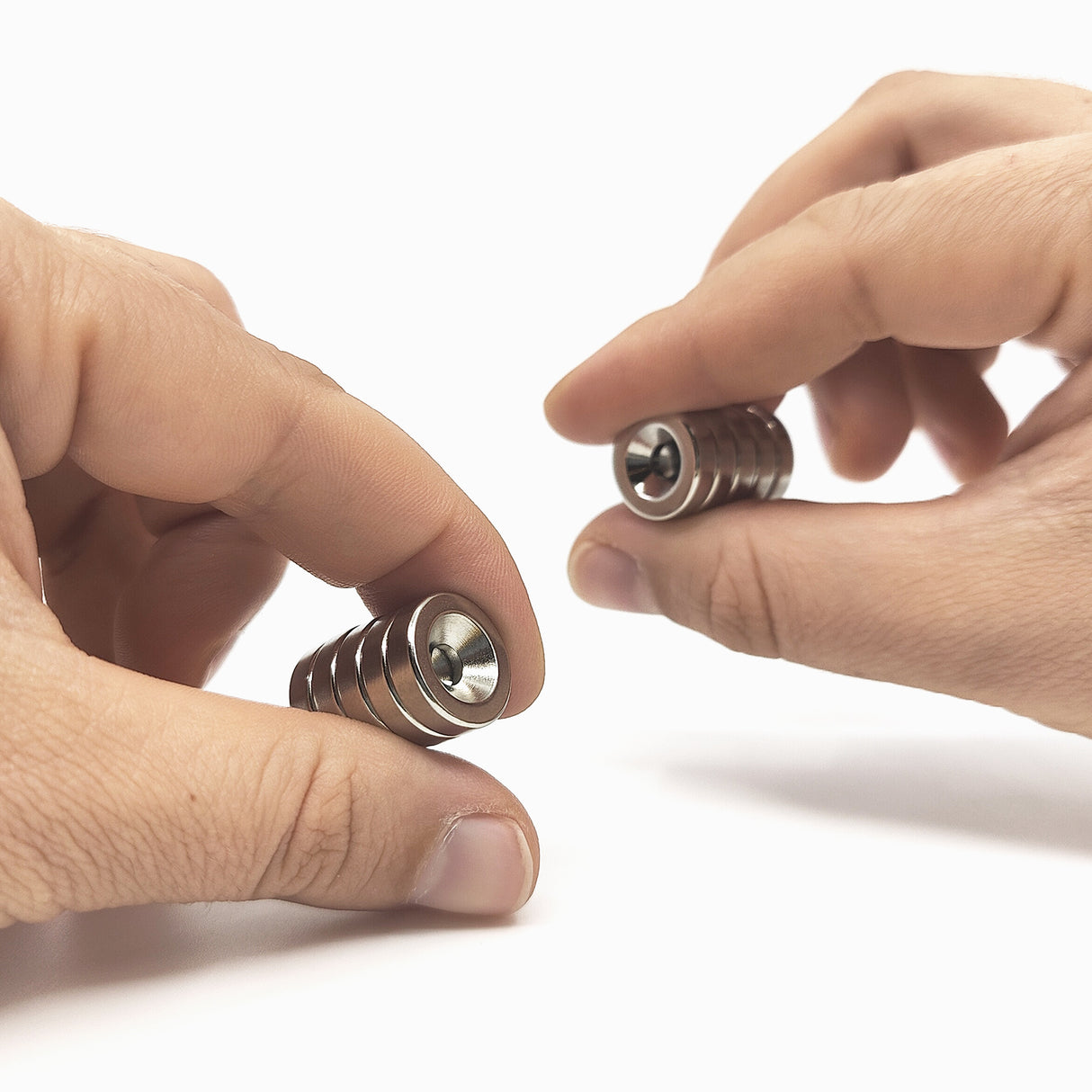 Countersunk Supermagnet, 15x4 mm (N + S) 10-pack