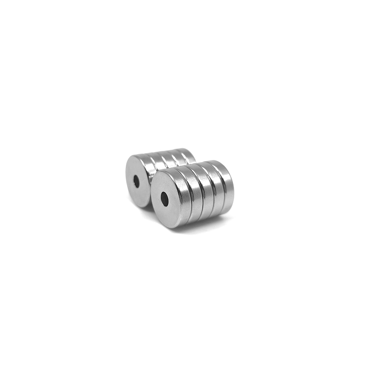 Countersunk Supermagnet, 18x4 mm (N + S) 10-pack