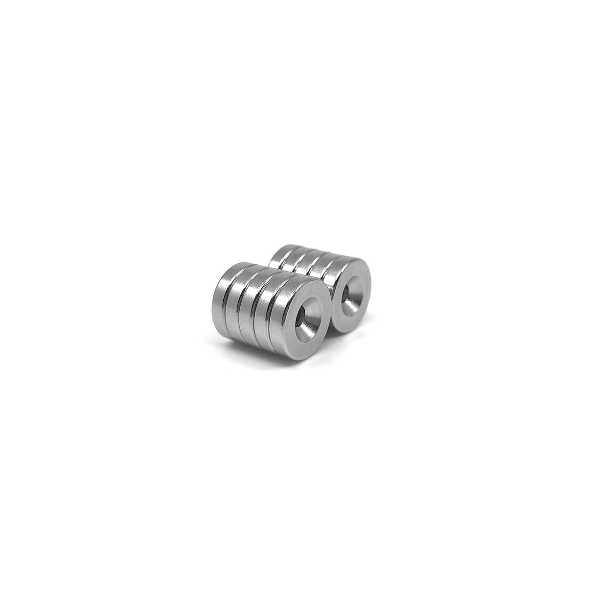Countersunk Supermagnet, 18x4 mm (N + S) 10-pack