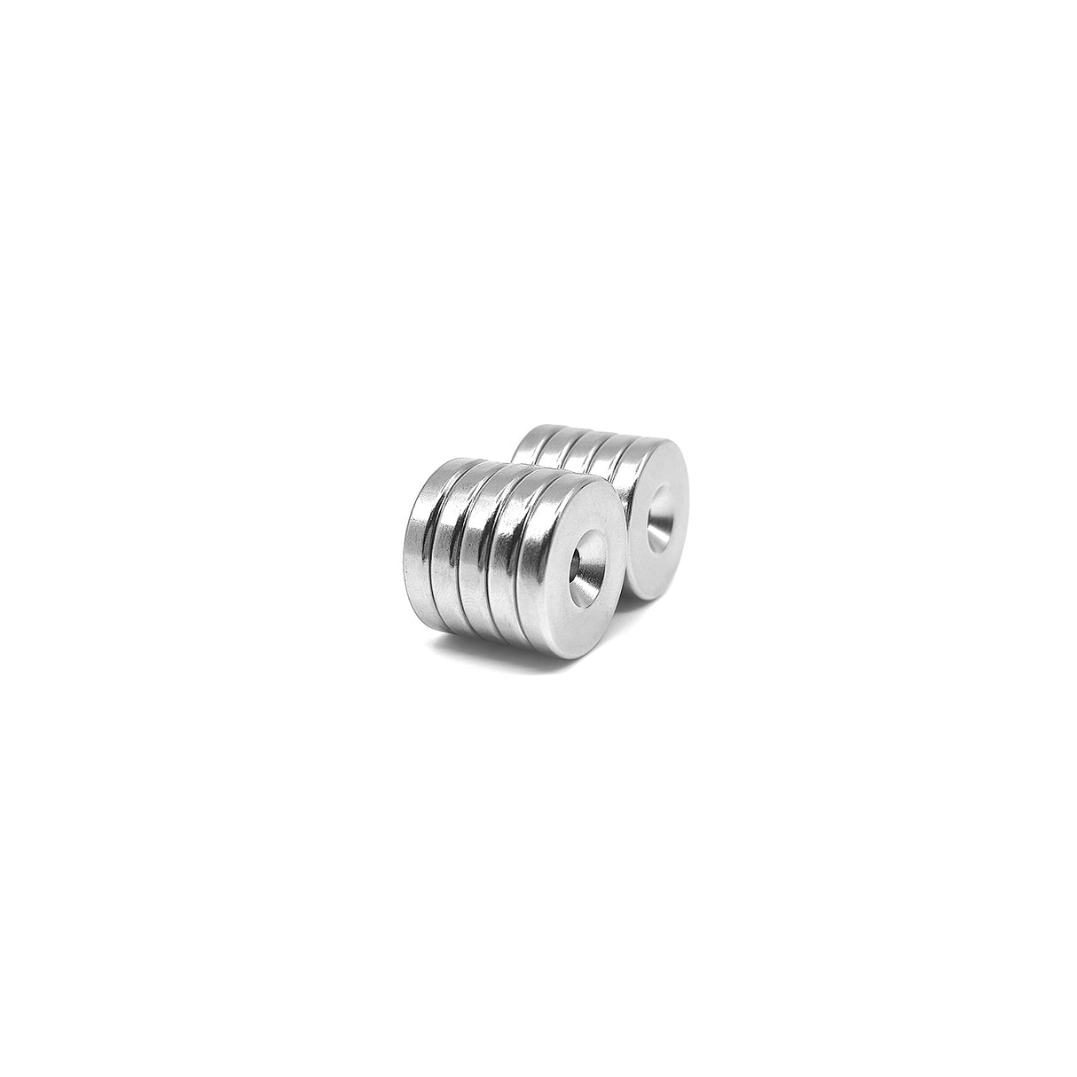 Countersunk Supermagnet, 23x4 mm (N + S) 10-pack