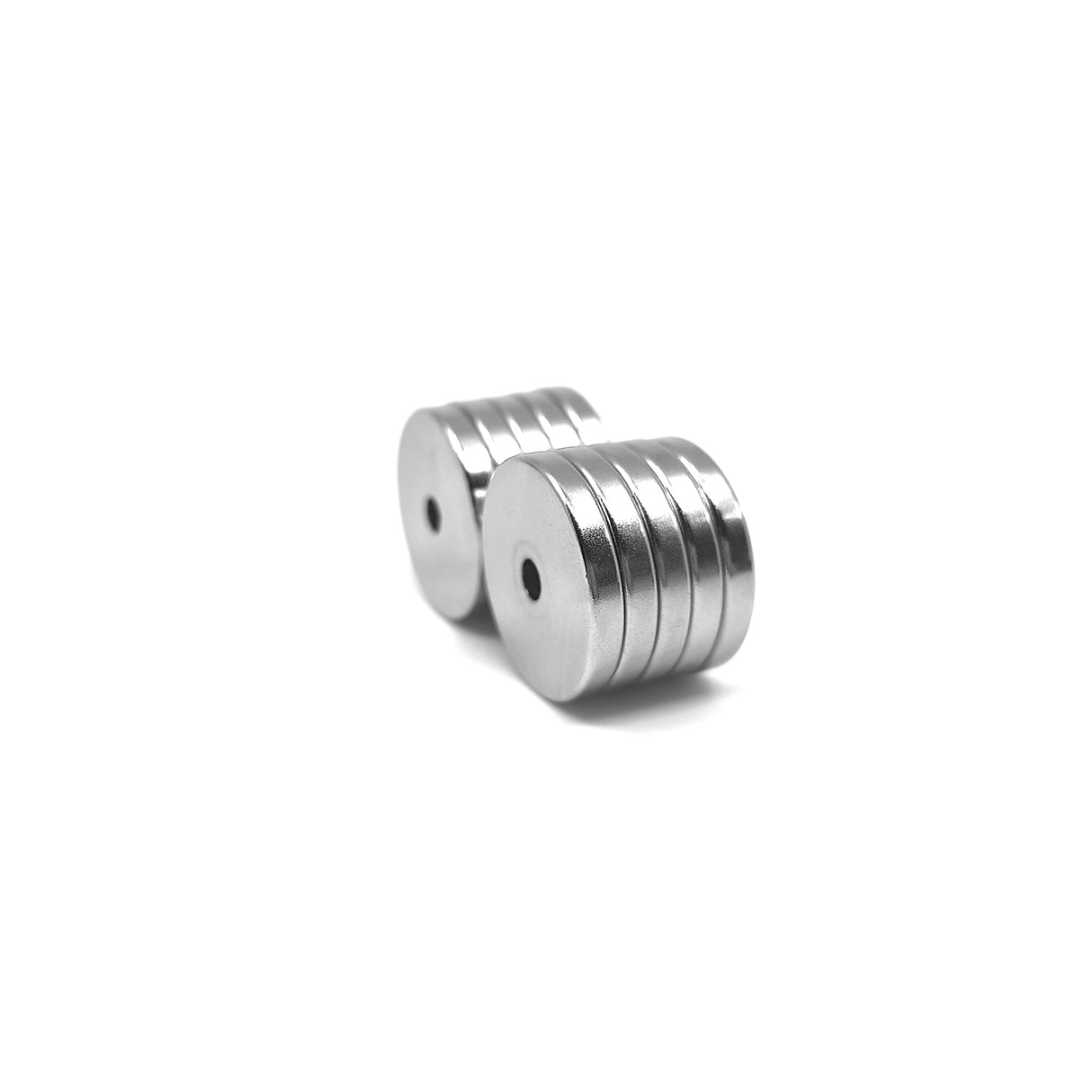 Countersunk Supermagnet, 27x4 mm (N + S) 10-pack