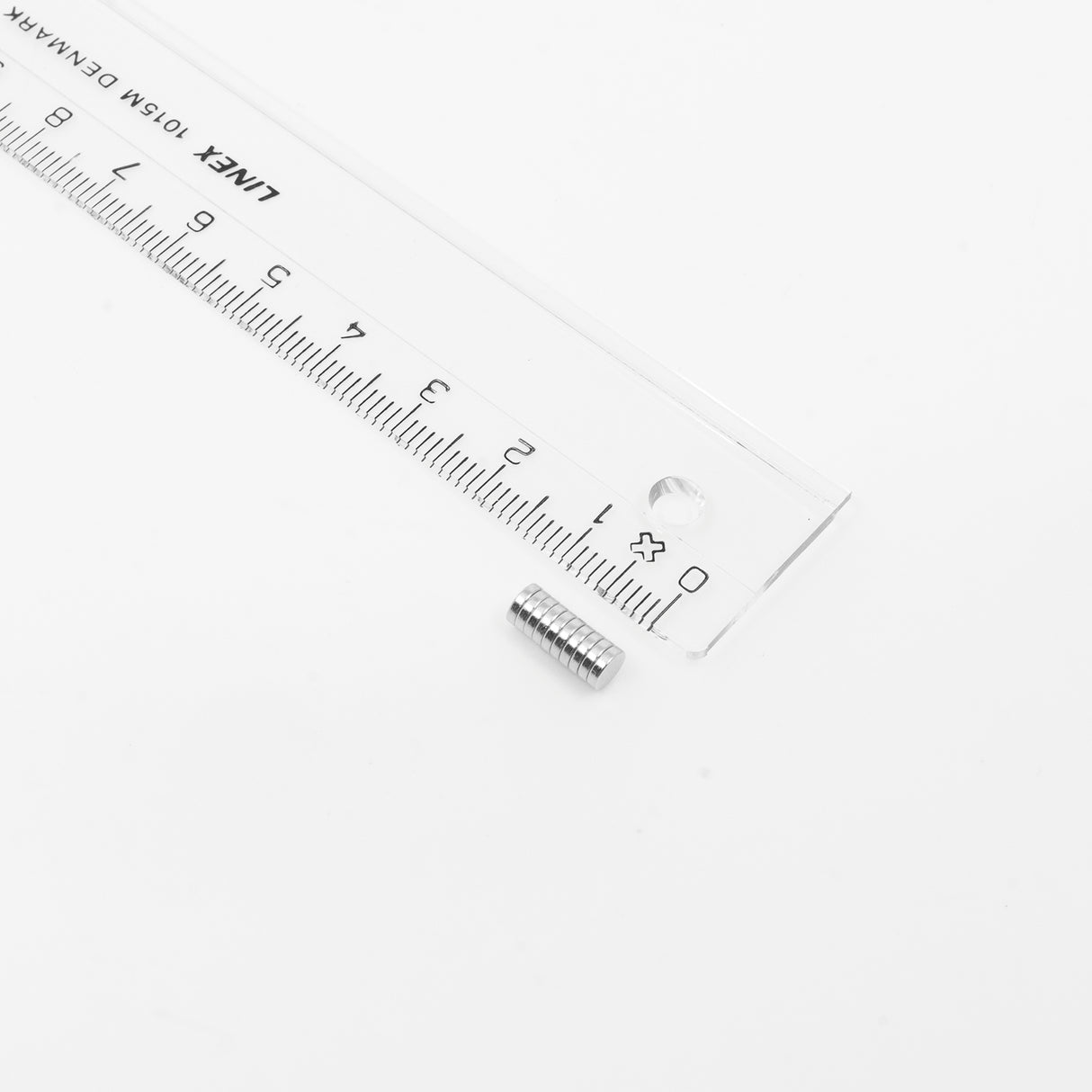 Supermagnet 4x1 mm, Skiva