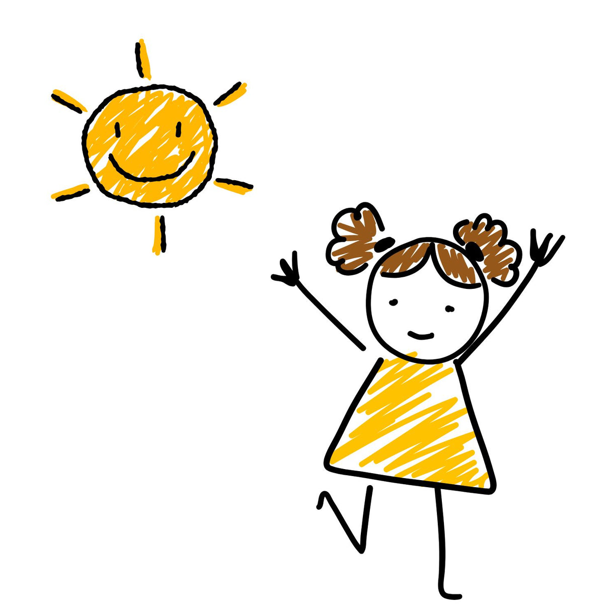 Magnetiska piktogram (4,8 cm) - Rita själv 12-pack