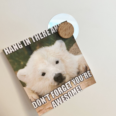 Metallplåtar, runda Ø45 mm (självhäftande) - 10 st