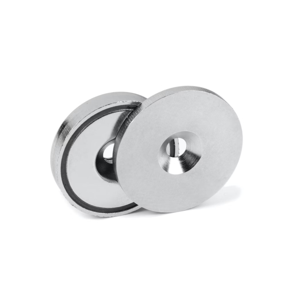 Countersunk metallplåt, rund Ø34 mm