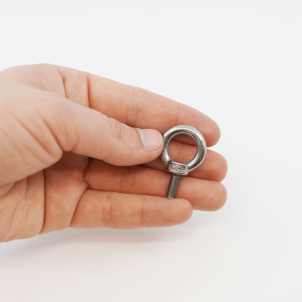 Krok med sluten ögla M5 - stark