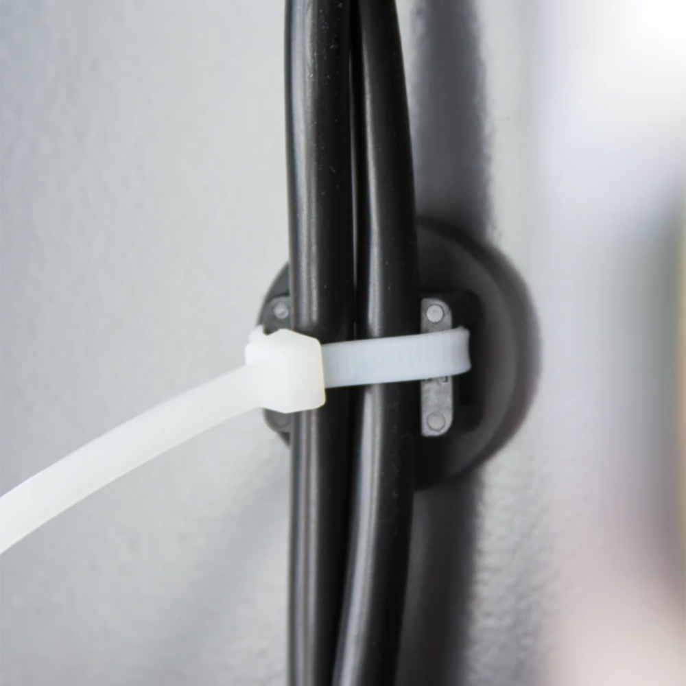 Gummimagnet Ø31 mm - kabelhållare