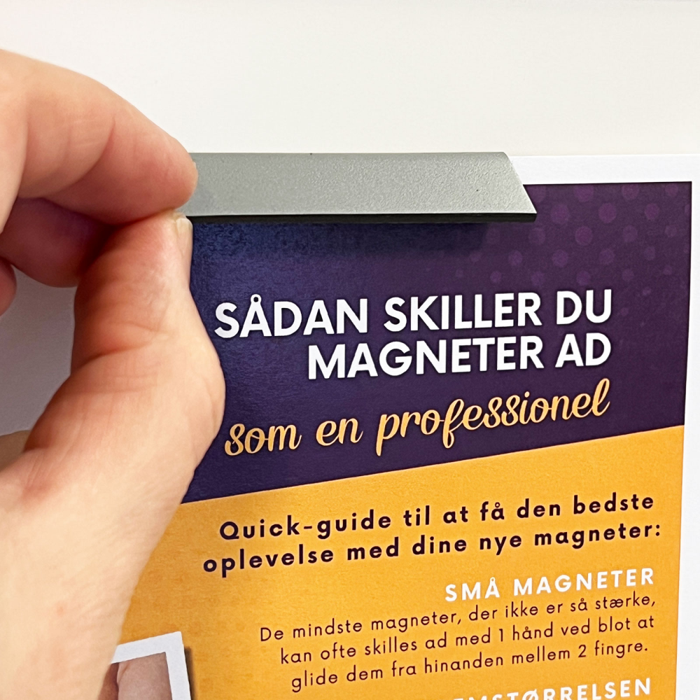 Magnetiska klämmor med självhäftande. (5-pack)