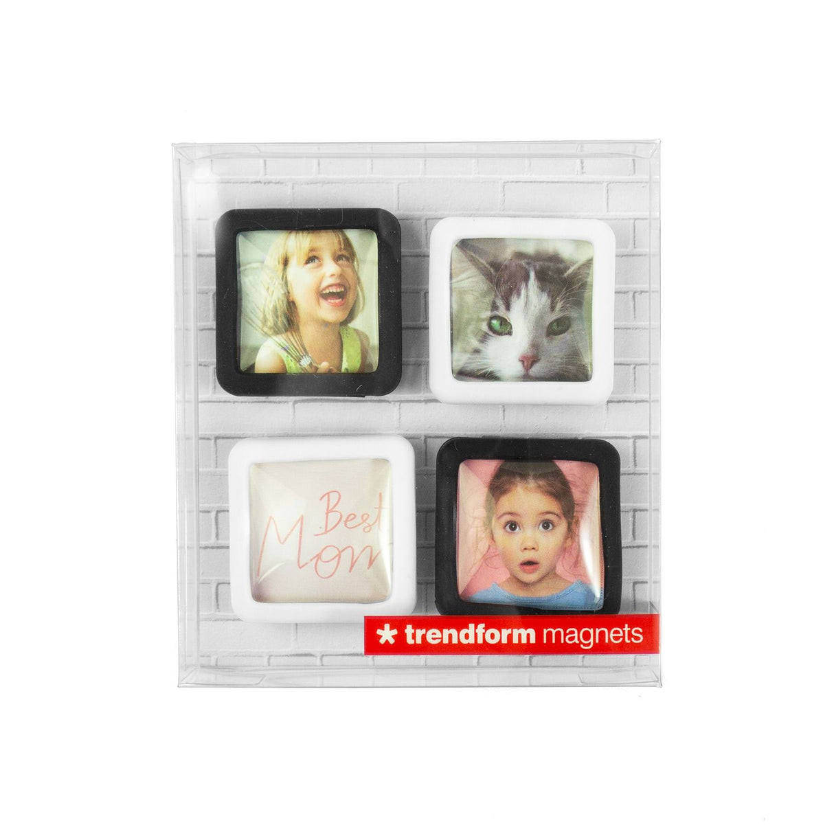 DO IT fotomagneter, 4-pack - kylskåpsmagneter