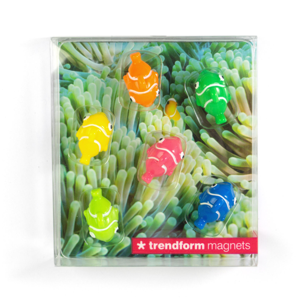 NEMO magneter, 6-pack - kylskåpsmagneter