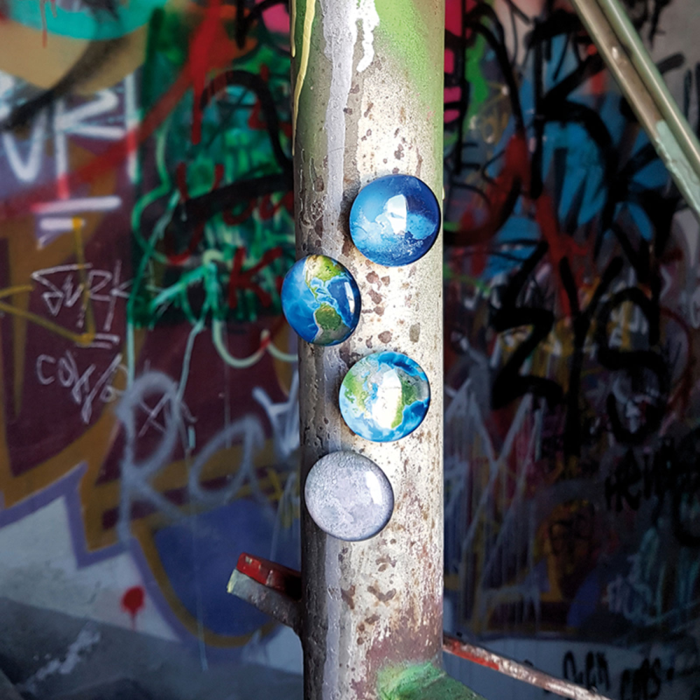 Planet EYE, 4-pack - kylskåpsmagneter