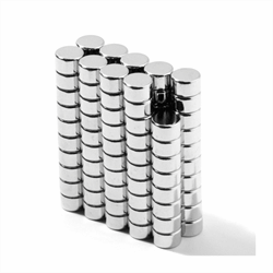 Supermagnet 5x3 mm, Skiva