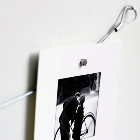 Stålsnöre med 15 magneter 6x3 mm