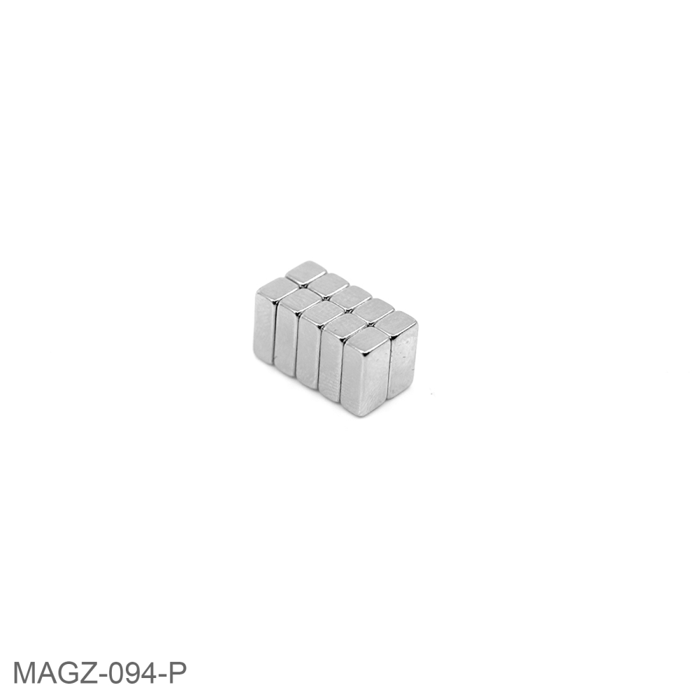 Supermagnet, Block 8x4x3 mm
