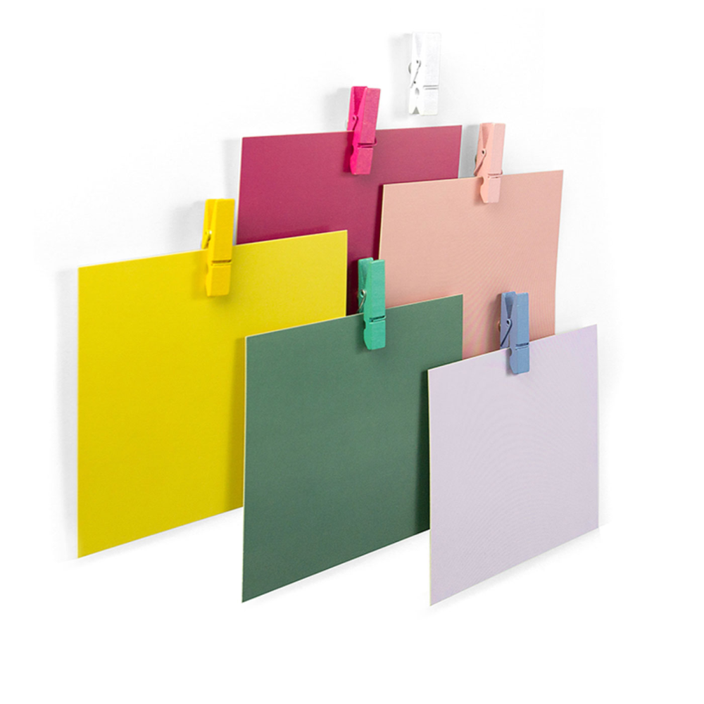 KOLOR magnetiska klämmor mini, 6-pack