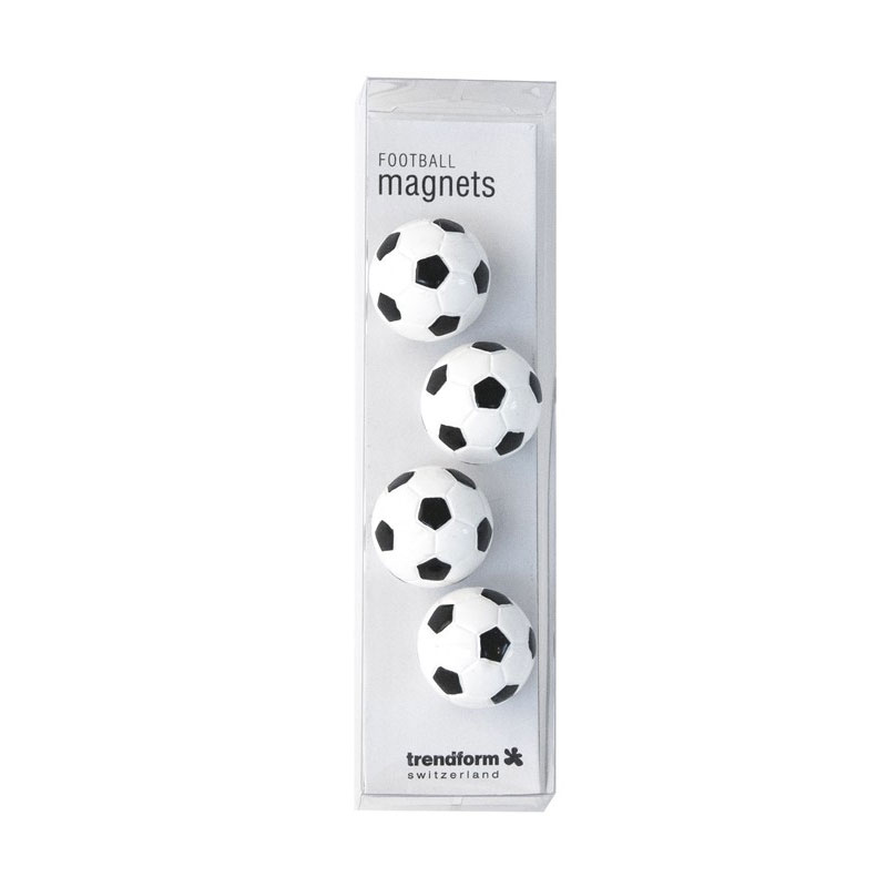 Fotbollsmagneter, 4 st - Sportsmagneter