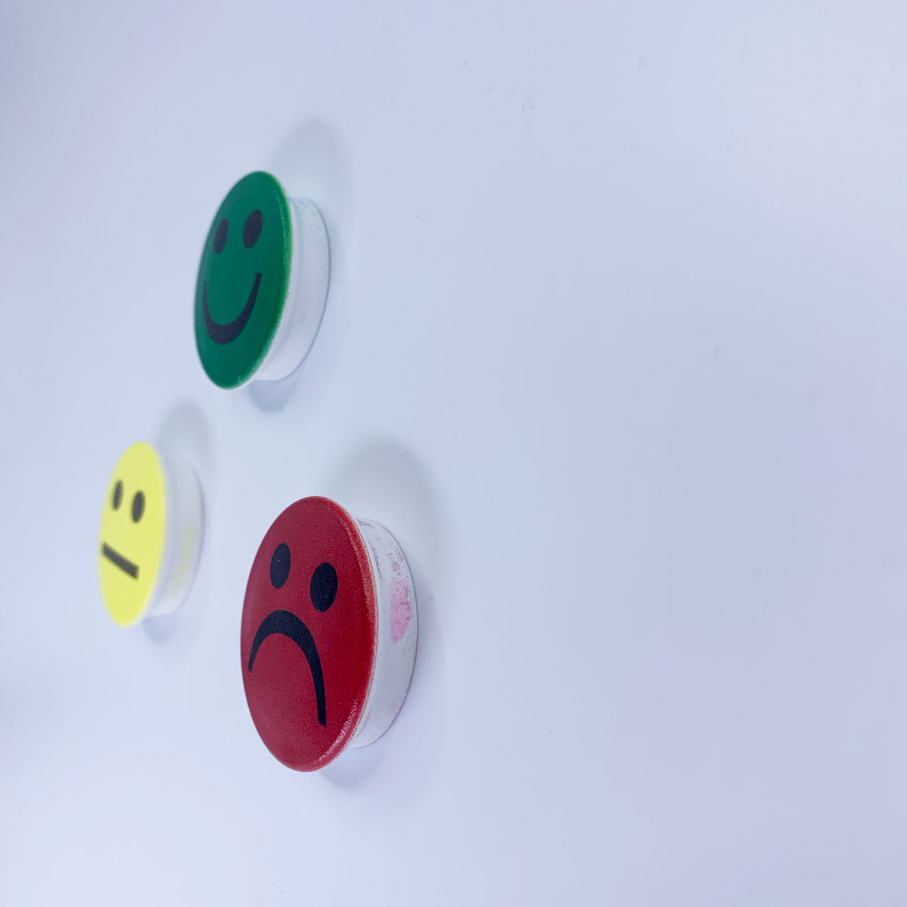 Smileymagneter, 3-pack MIX - Kraftfulla magneter