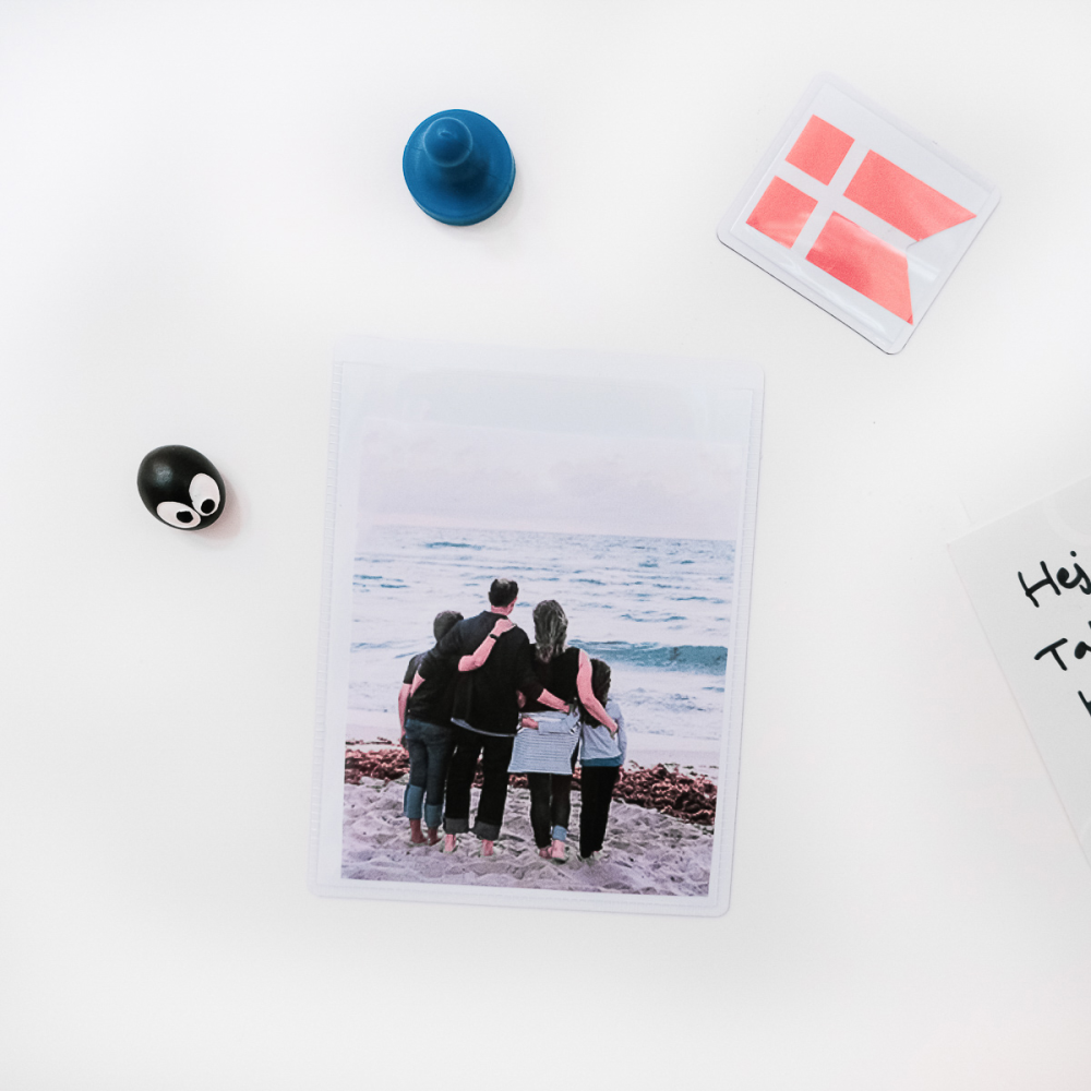 Magnetficka, Vit 9x12 cm