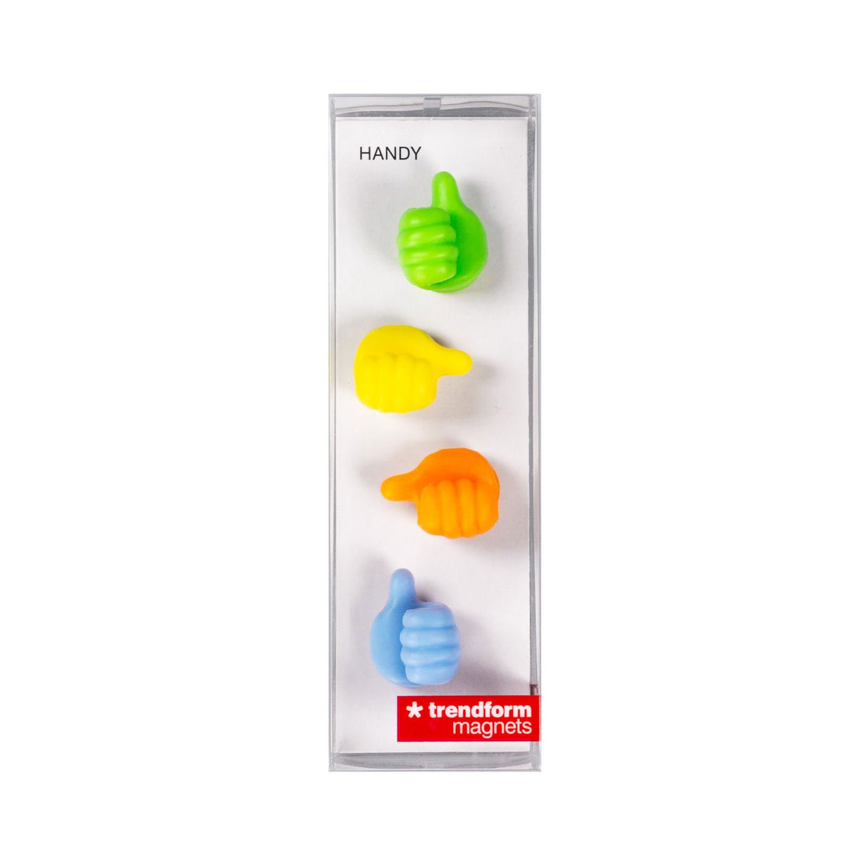 HANDY (mix) magneter, 4-pack - kylskåpsmagneter