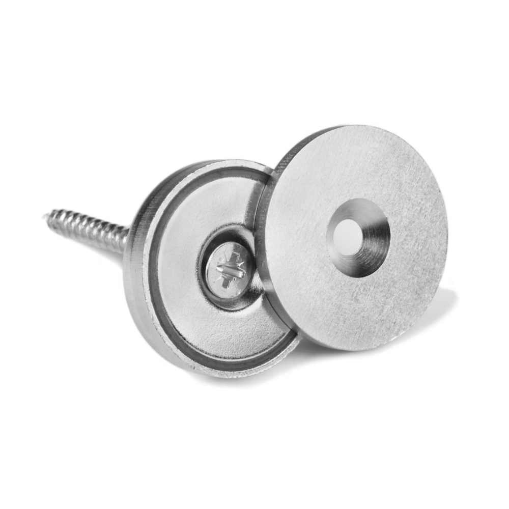 Countersunk metallplåt, rund Ø27 mm