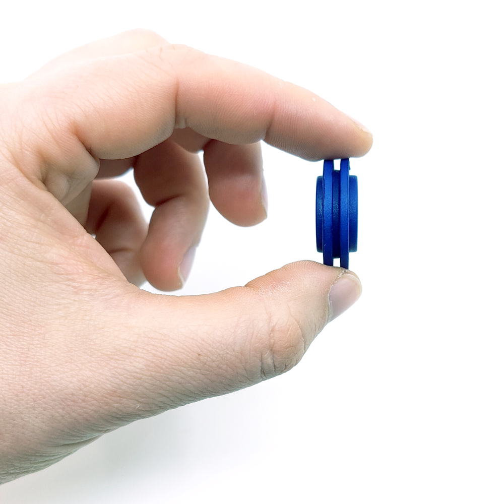 Magnetknapp rund Ø26 mm, Blå