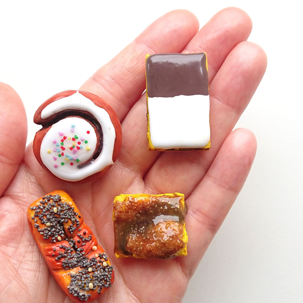 Danska Kakor (VOL. 2) 4 st - kylskåpsmagneter