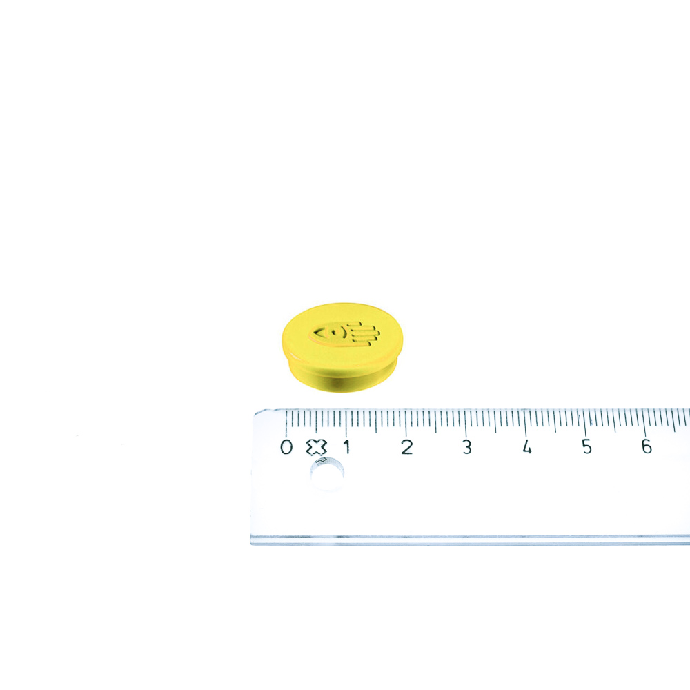Legamaster Magnet, Gul Ø20 mm