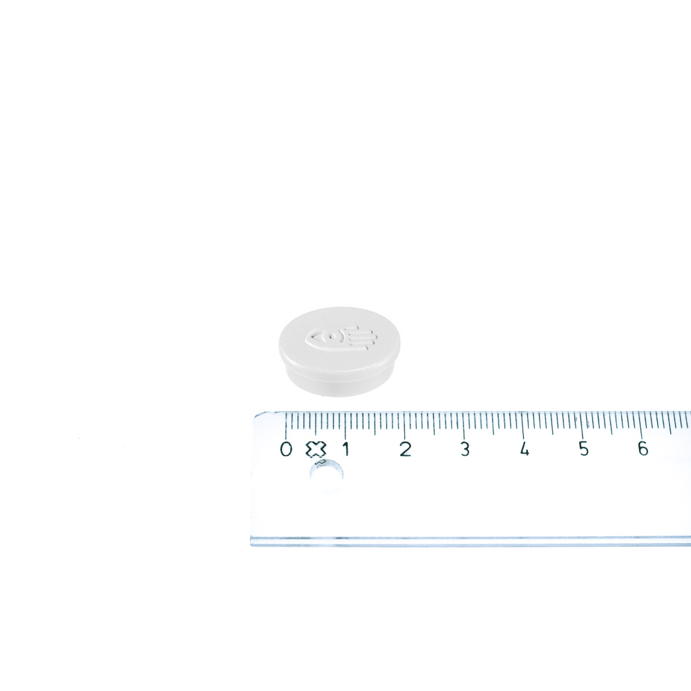Legamaster Magnet, Vit Ø20 mm