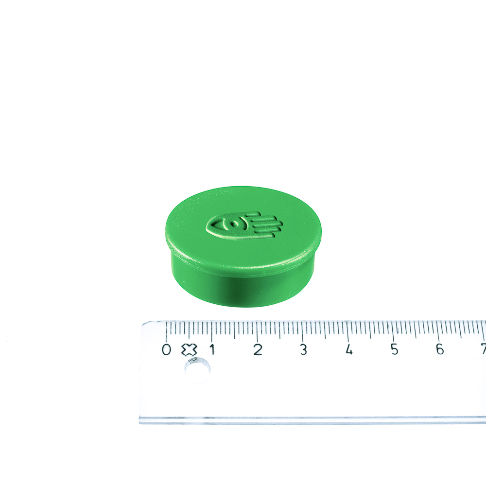 Legamaster Magnet, Grön Ø35 mm