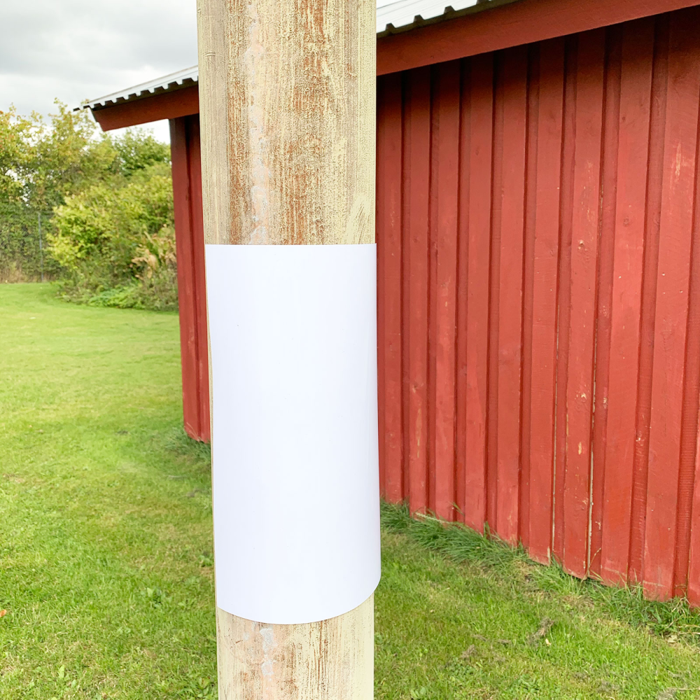 Magnetark Vit m/skrivbar yta A3