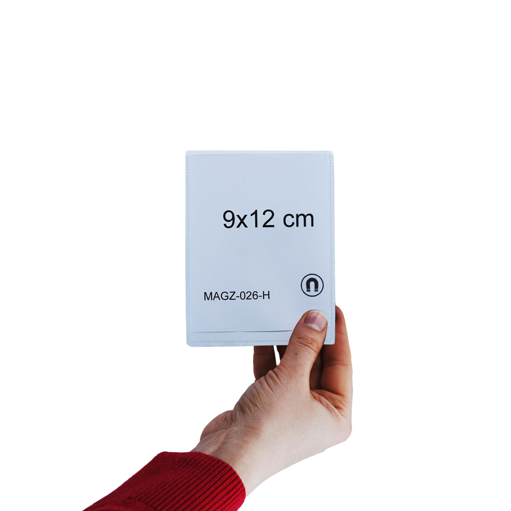 Magnetficka, Vit 9x12 cm