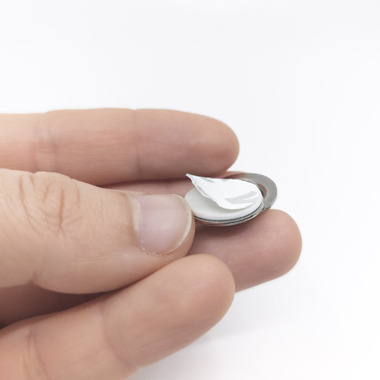 Broschmagnet med stål 1,7 cm. (deluxe)