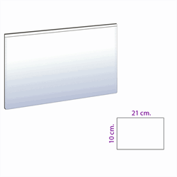 Magnetficka, Vit 21x10 cm