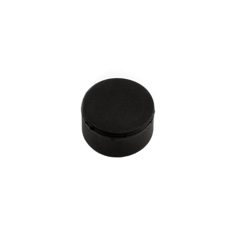 Gummimagnet Svart, 22x11 mm