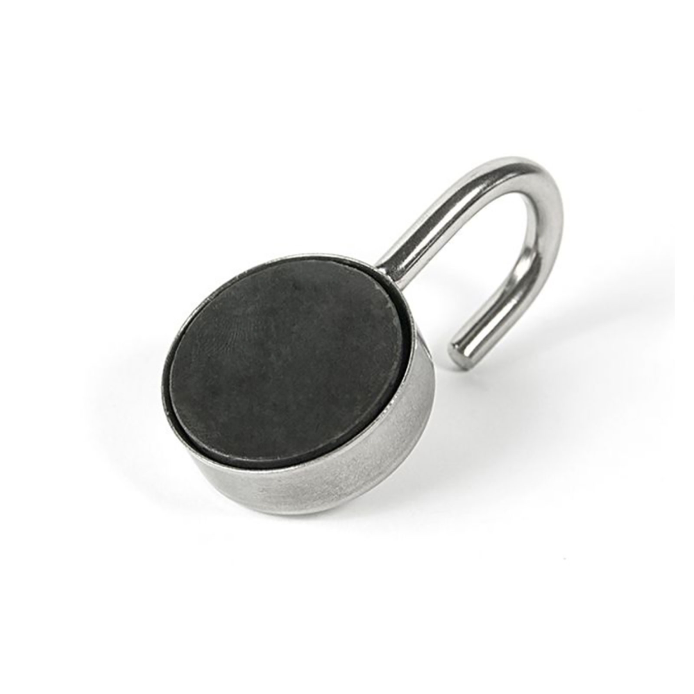 PORTA magnetkrokar Ø25 mm, Silver 2-pack