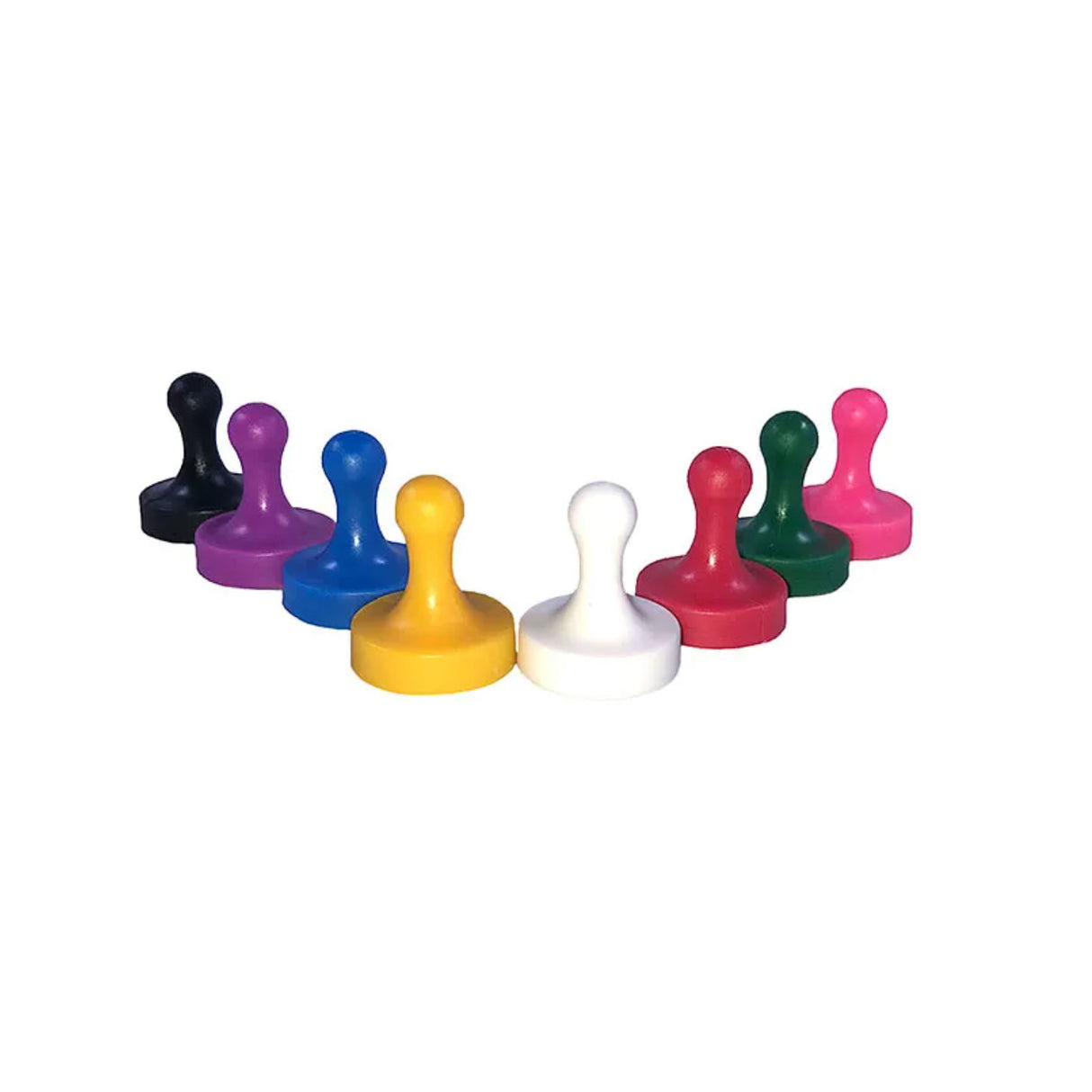 Ludo magnet Maxi, 8-pack i färger