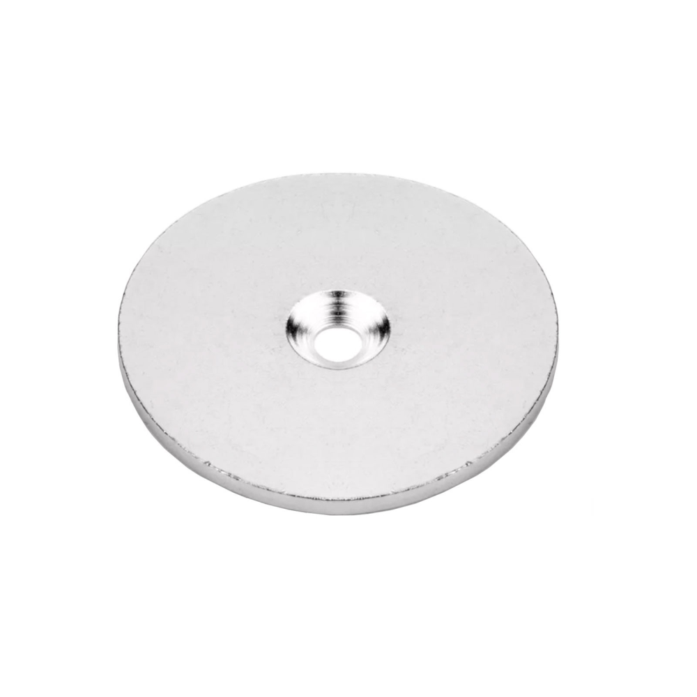 Countersunk metallplåt, rund Ø52 mm