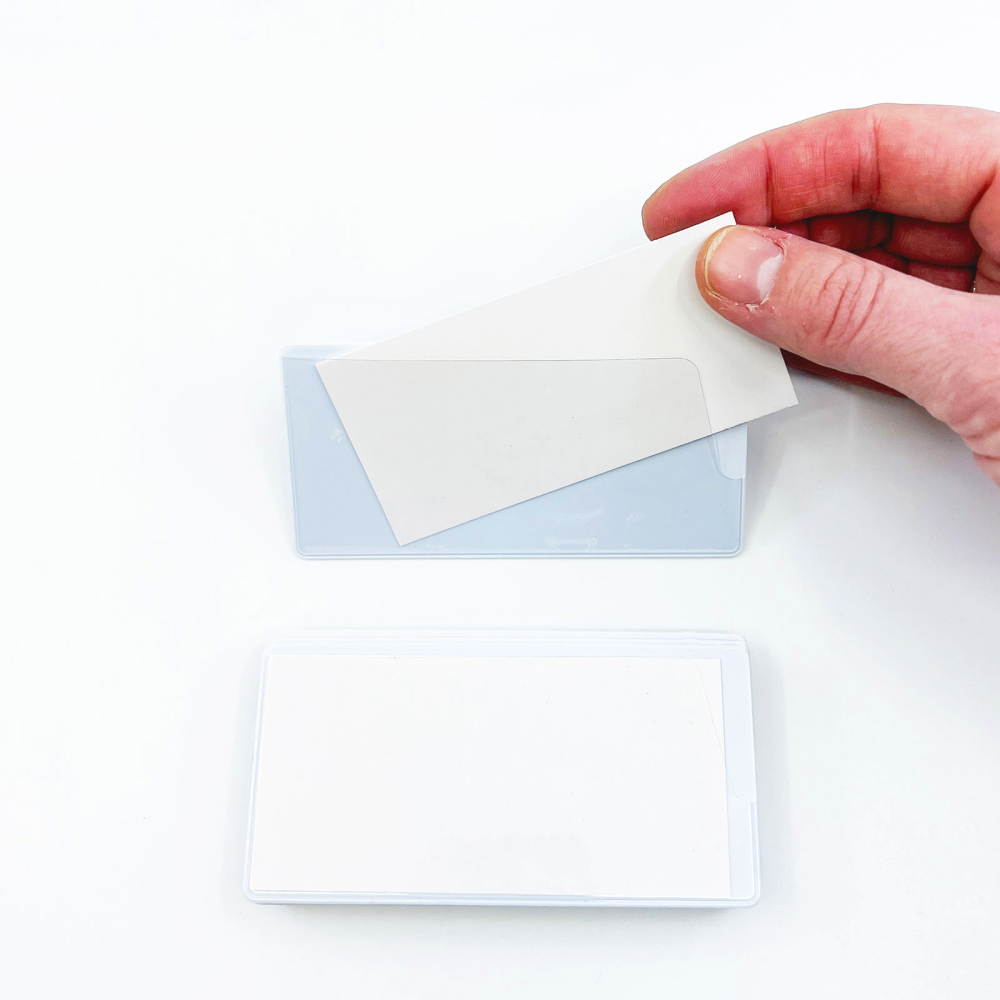 Magnetfickor, Vit 10x5 cm (10-pack)