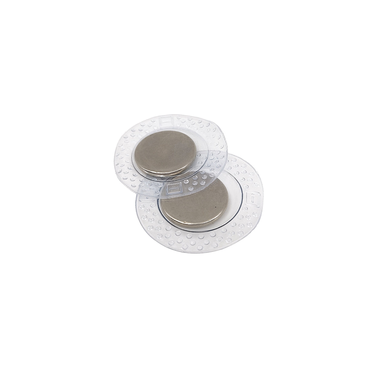 Sy-i magneter 18x2 mm runda, 2 st