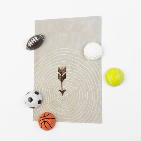 SPORT magneter, 5 st - kylskåpsmagneter