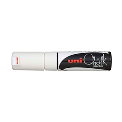UNI Chalk Marker 8 mm, Vit XL (8,0 mm)