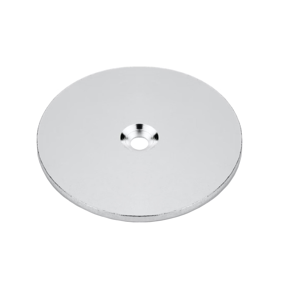 Countersunk metallplåt, rund Ø62 mm