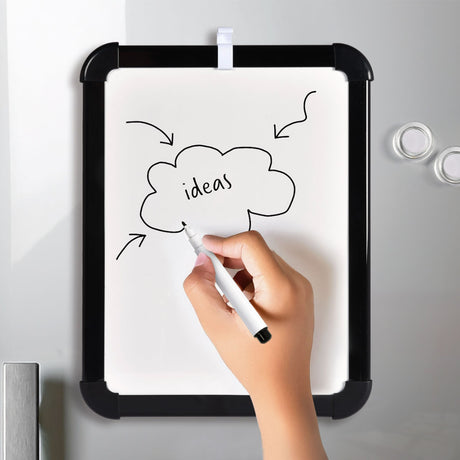 BNT Magnettavla whiteboard A4 - Svart