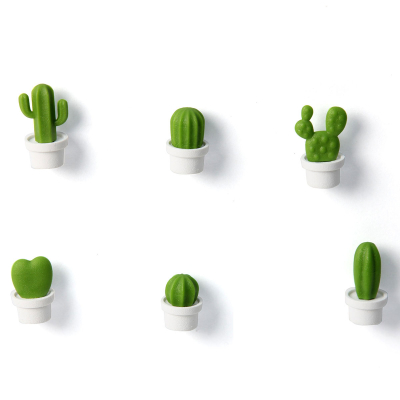 Kaktusmagneterna passar bra på ditt kylskåp eller whiteboard.