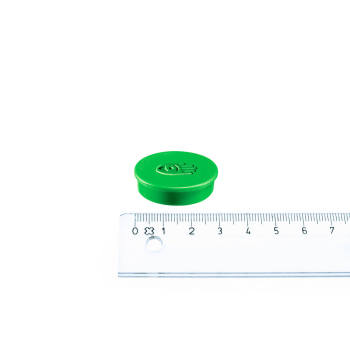 Legamaster magnet grön ø30 mm.