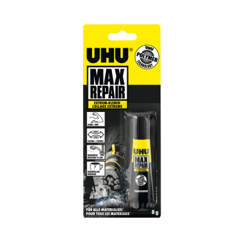 Mini paket med Uhu Superglue Max Repair 8 g.