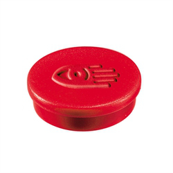 Legamaster magnet röd ø30 mm.