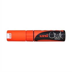 Orange chalk marker 8 mm. XL från Uni